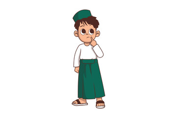 Muslim Boy Character