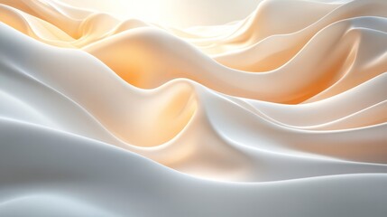 Obraz premium an abstract flowing design with soft, smooth lines and a dreamy quality