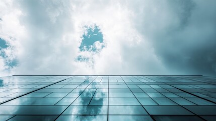 Federal Reserve building with dramatic clouds. Featuring fiscal policy and market stability