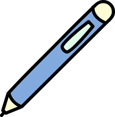 Ballpoint Pen Illustration for Writing and Office Use