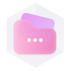 Glassmorphism PopUp Jelly Pink Purple UI Icon Sign and Symbol Design Illustrator Png Svg	
