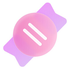 Glassmorphism PopUp Jelly Pink Purple UI Icon Sign and Symbol Design Illustrator Png Svg	