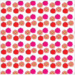 seamless pattern with flowers