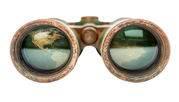 Whalewatching experience world whale day binoculars maps and insights with transparent background