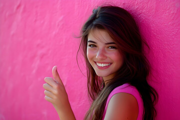 portrait of a young woman