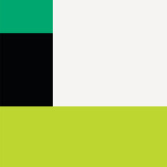 Neon green frame clipart vector