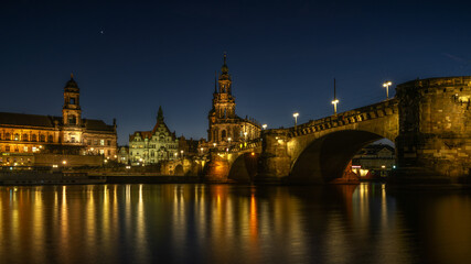 Obraz premium The first star of the night - Der erste Stern der Nacht