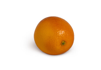 Ripe juicy orange fruit isolated