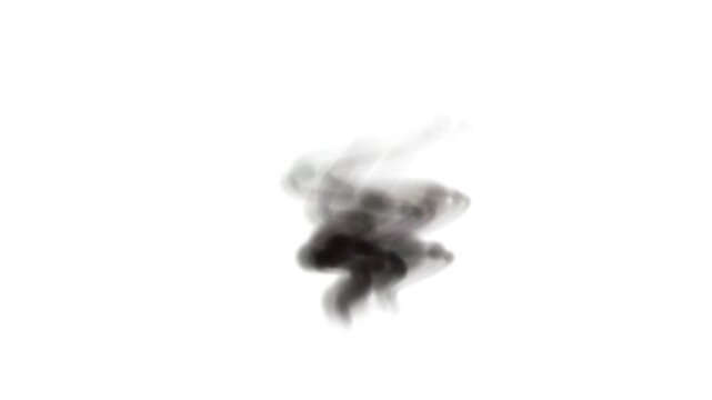 black smoke dark cloud