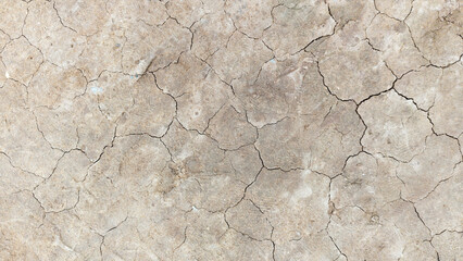 The ground has cracks in the top view for the background