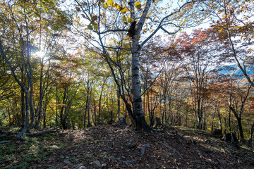 Fototapeta premium Kunishigatake, Koubushigatake and surrounding views