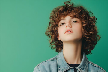 portrait of a young woman