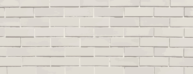 A brick wall background, background with a light gray color, gray color background with a smooth, textured style. Brick texture background vector wallpaper