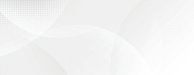 White background with a subtle gradient and dotted texture. The background is smooth and modern, featuring a white color scheme. Gradient wave background vector. White background.