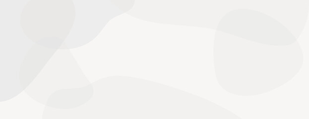 Abstract background with soft, overlapping white shapes. The white background has a smooth, minimalist texture, creating a calm, airy feel. Digital background vector. White background.