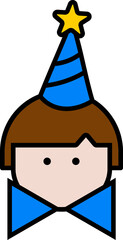 생일 벡터 일러스트 디자인 