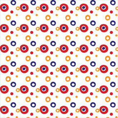 seamless background with circles