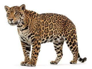Fototapeta premium Jaguar isolated on white background