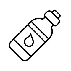 water bottle icon, water bottle line art - simple line art of water bottle, perfect for water bottle logos and icons