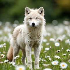 Obraz premium portrait of a wolf