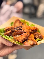 various street food in chongqing, china