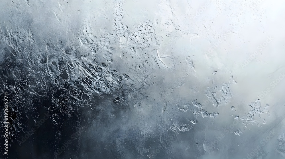 Aufkleber stunning and captivating icy frozen texture with intricate crystalline patterns formed by the chilli