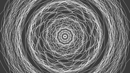 circular lines hypnotic and intricate spiral pattern, perfect for depth and illusion effects