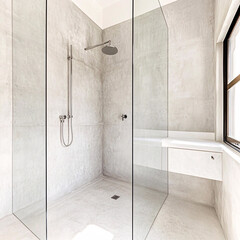 interior of a modern bathroom