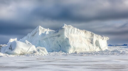 Arctic Iceberg Majesty: A Frozen Wonder of the North