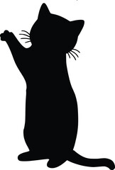 Cat Silhouette, Cat Head, Cat Face, Cat Design