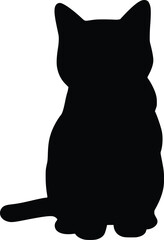Cat Silhouette, Cat Head, Cat Face, Cat Design