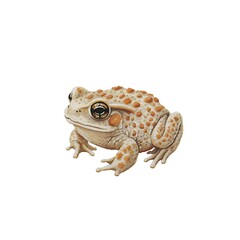 Fototapeta premium Detailed Illustration of a Speckled Toad