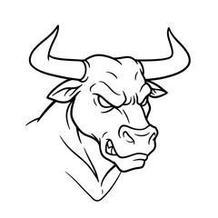 bull sketch 