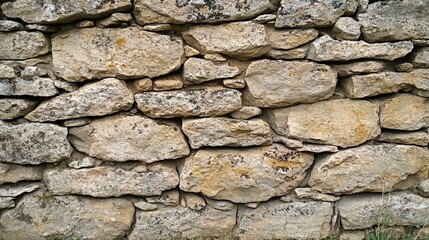rough stone wall with intricate patterns formed by weathering, giving a rugged, natural texture