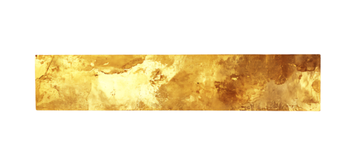 Festive golden orange metallic wrinkled adhesive tape. Festive design element for multiple types of graphic design decorations. Isolated on white background.PNG