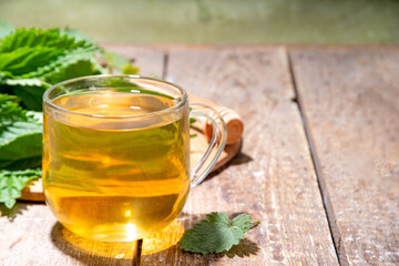 Nettle Tea hot plant drink