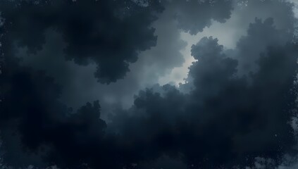 Fototapeta premium Moody Abstract Watercolor Design with Dark Tones and Grunge Texture