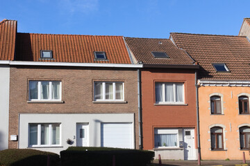 Habitations dans un coin calme de Bruxelles