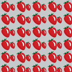 seamless pattern with fruits