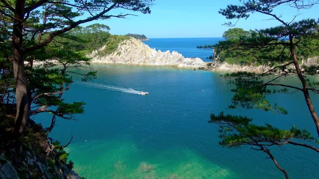 浄土ヶ浜（岩手県・宮古市）