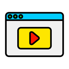 Video Player Icon