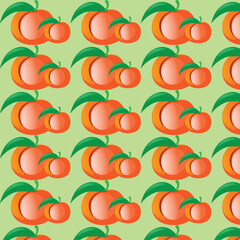 seamless pattern with tomato