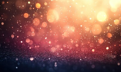 Bokeh background with red and silver light glitter and diamond dust subtle tonal variations abstract maroon red christmas holiday winter background