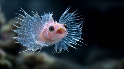 Exploring the Mysterious Deep Sea Anglerfish with its Stunning Bioluminescent Lure Captivating All Who Seek to Understand Ocean Life