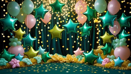 Colorful Celebration Backdrop