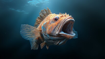 Exploring the Mysterious Deep Sea Anglerfish and Its Fascinating Bioluminescent Lure to Attract Prey