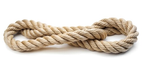 Obraz premium rope on a white background
