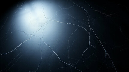 Elegantly veined stone surface catching light illuminating captivating patterns