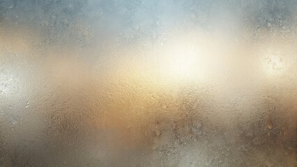 Obraz premium Soft Grayish Brown to Frosted White Glass Gradient Background - Abstract Texture
