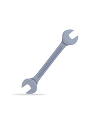 Wrench key isolated icon stock illustration